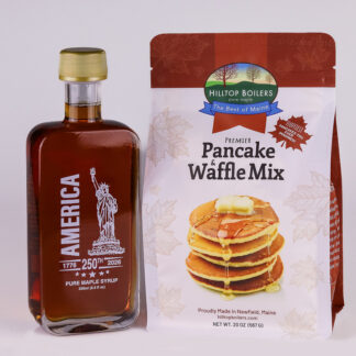 America 250 Bottle with Pancake/Waffle Mix